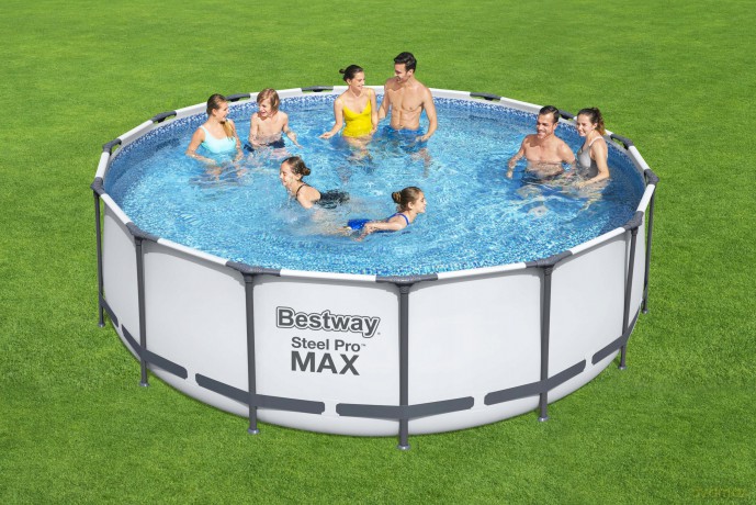 Basen stelażowy 457x122cm 56438 BESTWAY