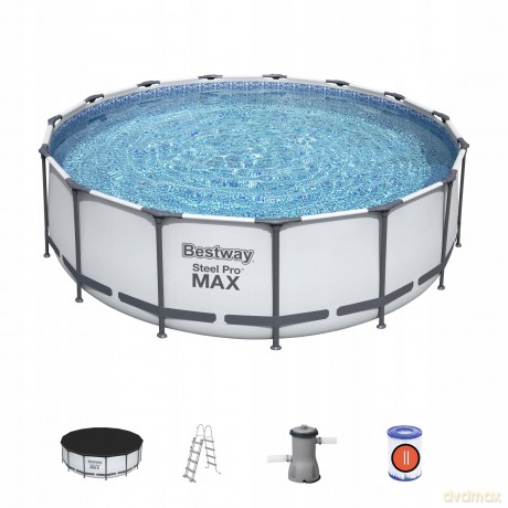 Basen stelażowy 457x122cm 56438 BESTWAY