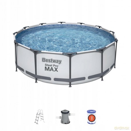 Basen stelażowy 457x122cm 56438 BESTWAY