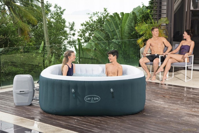 Dmuchany Basen Jacuzzi z Hydromasażem Lay-Z-Spa Ibiza 60015 BESTWAY