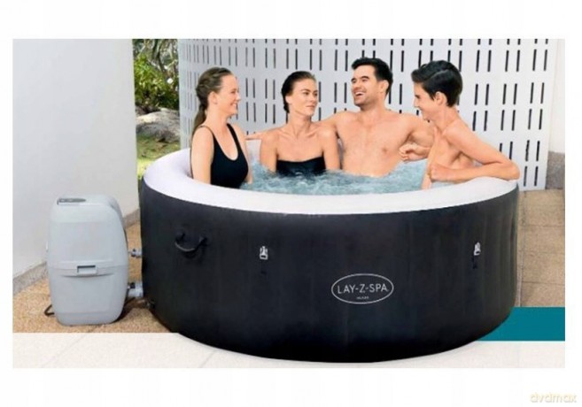 Dmuchany Basen Jacuzzi z Hydromasażem Lay-Z-Spa Miami 60001 BESTWAY