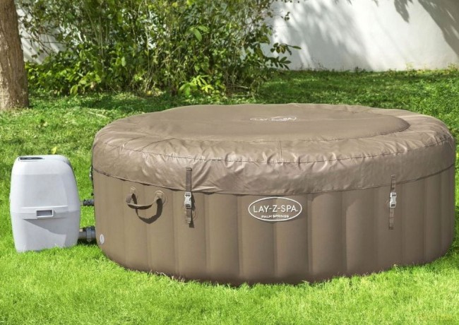 Dmuchany Basen Jacuzzi z Hydromasażem Lay-Z-Spa Palm Springs 60017 BESTWAY