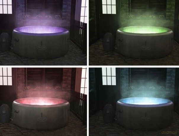 Dmuchany Basen Jacuzzi z Hydromasażem Lay-Z-Spa Tahiti 60007 BESTWAY
