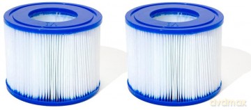 Filtr do pompy basenowej SPA Jacuzzi Lay-Z-Spa 2 sztuki 60311 BESTWAY