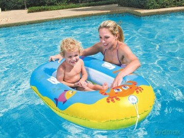 Pontonik dla dzieci 119x79 cm z miękką podłogą 34009 BESTWAY