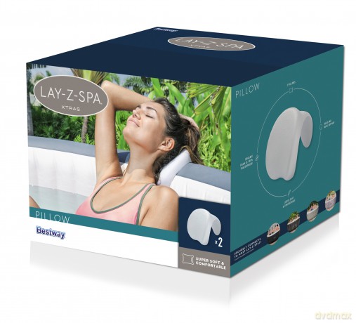 Zagłówek Poduszka do Jacuzzi Lay-Z-Spa 2 sztuki 60307 BESTWAY