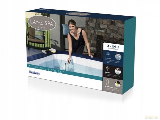 Zestaw do czyszczenia Basenu Spa 3w1 Lay-Z-Spa 60310 BESTWAY