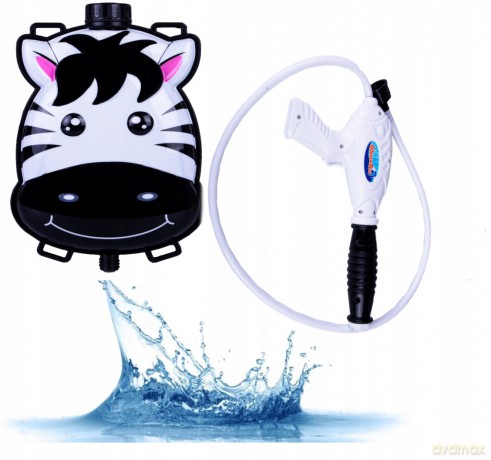 Pistolet na wodę Plecak Zebra w worku 1005481