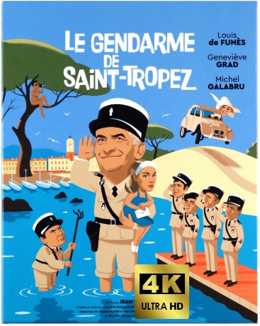 The Troops of St. Tropez (Żandarm z Saint Tropez) [Blu-Ray 4K]+[Blu-Ray]