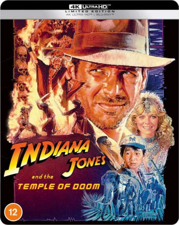 Indiana Jones and the Temple of Doom (Indiana Jones i Świątynia Przeznaczenia) (steelbook) [Blu-Ray 4K]+[Blu-Ray]