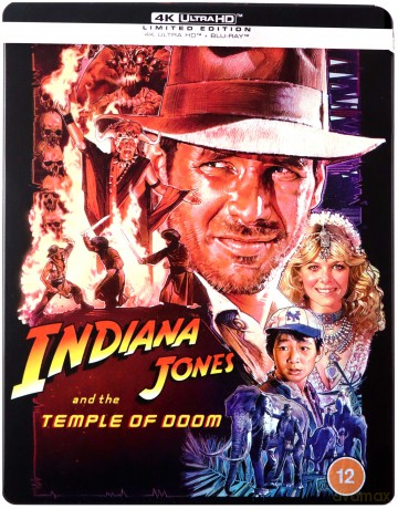 Indiana Jones and the Temple of Doom (Indiana Jones i Świątynia Przeznaczenia) (steelbook) [Blu-Ray 4K]+[Blu-Ray]