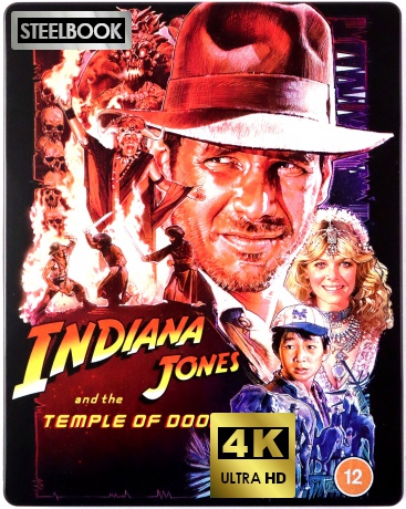 Indiana Jones and the Temple of Doom (Indiana Jones i Świątynia Przeznaczenia) (steelbook) [Blu-Ray 4K]+[Blu-Ray]