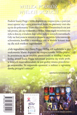 Szara Pręga. Wojownicy - Zagubiony wojownik, Schronienie wojownika, Powrót wojownika (Tom 5-7) - Erin Hunter [KSIĄŻKA]