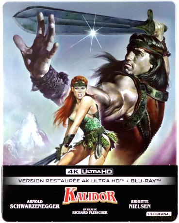 Red Sonja (Czerwona Sonja) (steelbook) [Blu-Ray 4K]+[Blu-Ray]