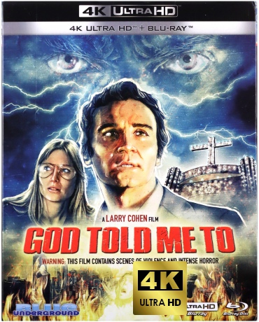 God Told Me To [Blu-Ray 4K]+[Blu-Ray]