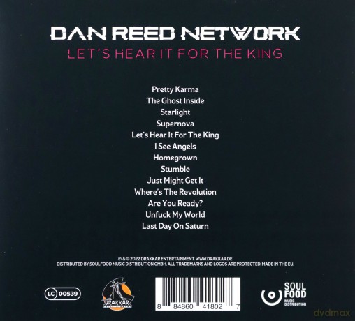 Dan Reed Network: Let's Hear It For The King [CD]