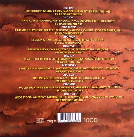 Metallica: Live [10CD]