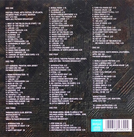 R.E.M.: Live [6CD]