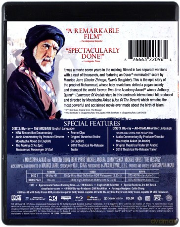 The Message (Mesjasz) [Blu-Ray 4K]+[Blu-Ray]