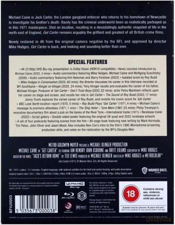 Get Carter (Dopaść Cartera) [Blu-Ray 4K]+[Blu-Ray]