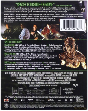 Species (Gatunek) [Blu-Ray 4K]+[Blu-Ray]