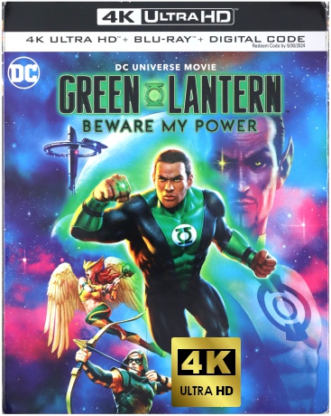 Green Lantern: Beware My Power [Blu-Ray 4K]+[Blu-Ray]