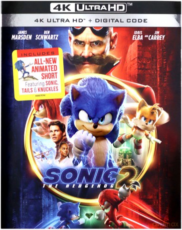 Sonic the Hedgehog 2 (Sonic 2. Szybki jak błyskawica) [Blu-Ray 4K]