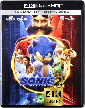 Sonic the Hedgehog 2 (Sonic 2. Szybki jak błyskawica) [Blu-Ray 4K]