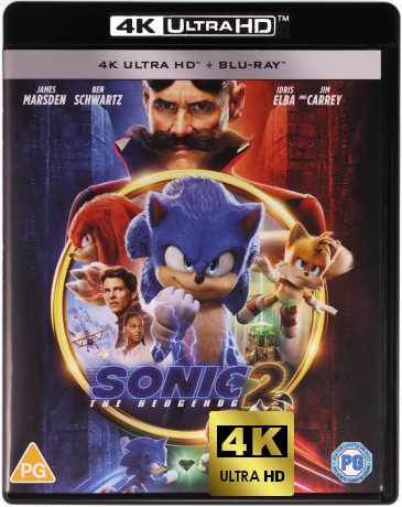 Sonic the Hedgehog 2 (Sonic 2. Szybki jak błyskawica) [Blu-Ray 4K]+[Blu-Ray]