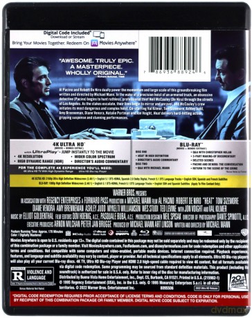 Heat (Gorączka) [Blu-Ray 4K]+[Blu-Ray]