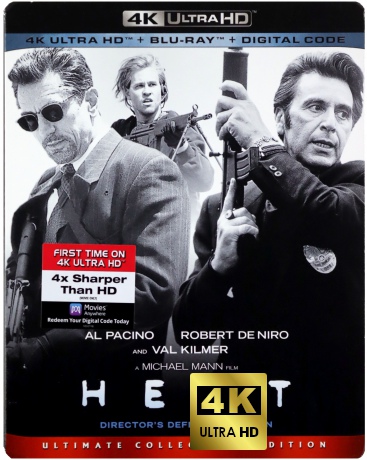 Heat (Gorączka) [Blu-Ray 4K]+[Blu-Ray]