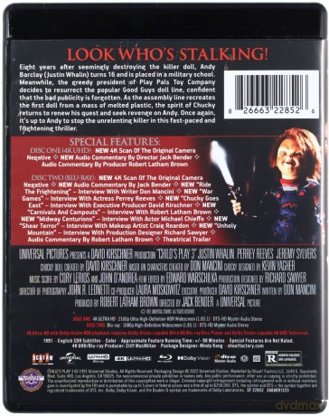 Child's Play 3 (Laleczka Chucky 3) [Blu-Ray 4K]+[Blu-Ray]