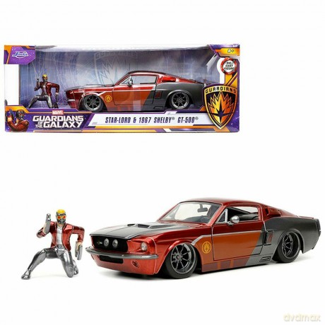 Marvel Starlord Guardians Of The Galaxy Ford Mustang 1:24 Hollywood Rides