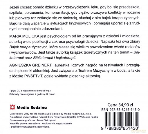 Bajki terapeutyczne - Maria Molicka [AUDIOBOOK]