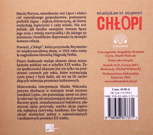 Chłopi - Władysław Reymont [AUDIOBOOK]