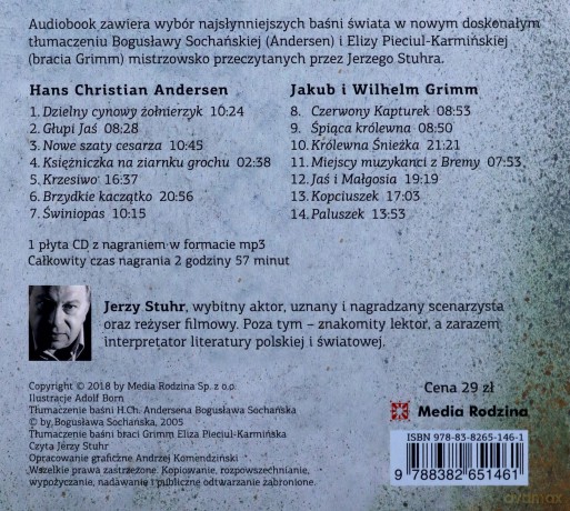 Najsłynniejsze baśnie - Hans Christian Andersen [AUDIOBOOK]