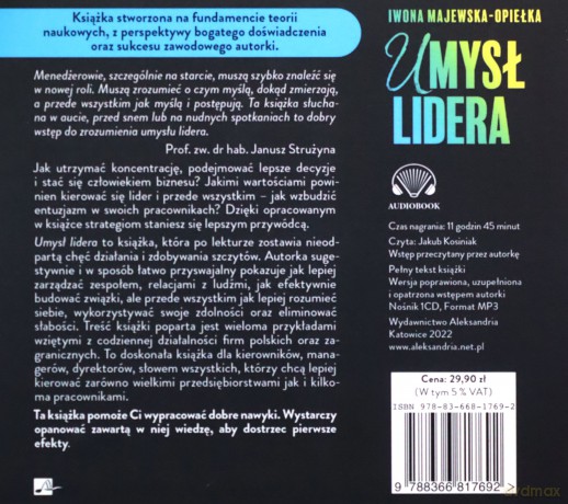 Umysł Lidera - Iwona Majewska-Opiełka [AUDIOBOOK]