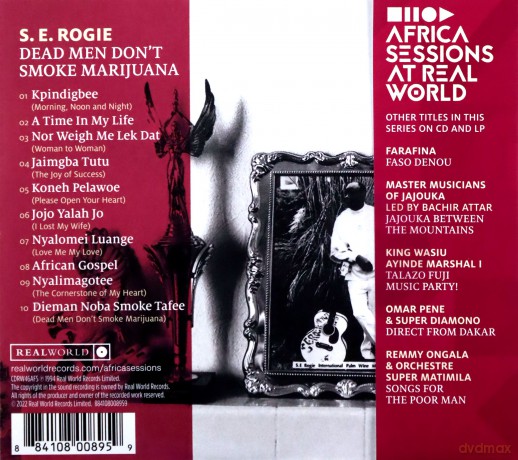 S.E.Rogie: Dead Men Don't Smoke Marichuana [CD]