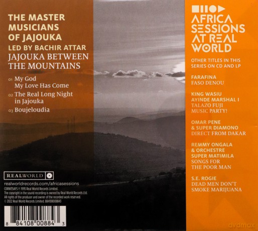 Master Musicians Of Jajouka: Jajouka Between The Mountains [CD]