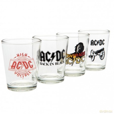 AC/DC - Set of 4 Shooters - Mix