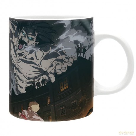 ATTACK ON TITAN - Kubek - 320 ml - S4 key art - subli