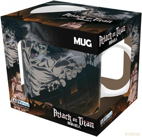 ATTACK ON TITAN - Kubek - 320 ml - S4 key art - subli