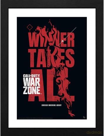 CALL OF DUTY - Framed print Winner Takes All