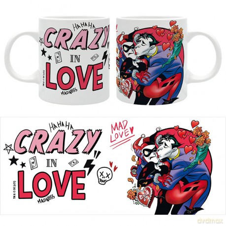 DC COMICS - Kubek 320 ml - COUPLE HQ + JOKER CRAZY IN LOVE - box