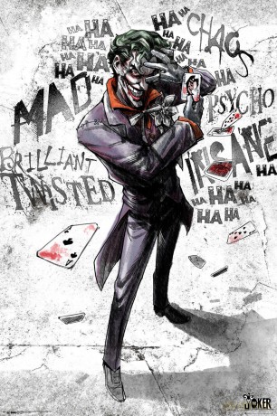 DC COMICS - Poster Joker Type (91.5x61)