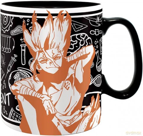 DR STONE - Kubek - 460 ml - Senku Ishigami - with box