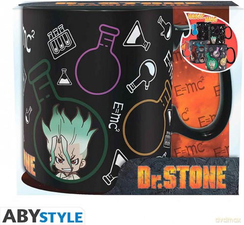 DR STONE - Kubek Heat Change - 460 ml - Group Formula - box
