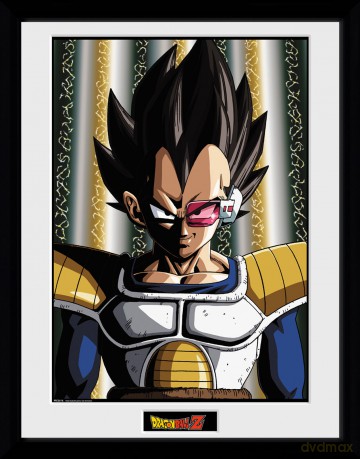 DRAGON BALL - Framed print DBZ/Vegeta