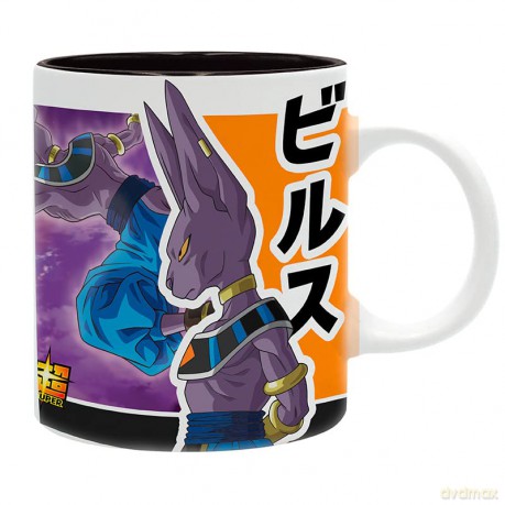 DRAGON BALL SUPER - Kubek - 320 ml - Beerus VS Goku - subli - box