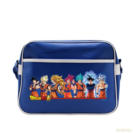 DRAGON BALL SUPER - Messenger Bag Goku transformations - Vinyl